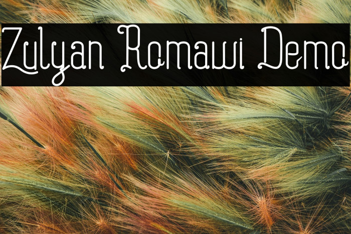 Zulyan Romawi Demo Example 2