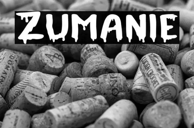 Zumanie Font examples