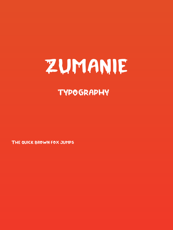 Zumanie Poster