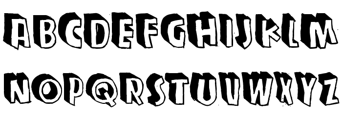 Zupagargonizer T Font LOWERCASE