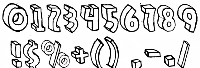 Zupagargonizer Font OTHER CHARS