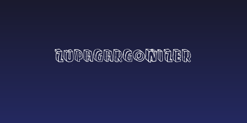 Zupagargonizer Social Header