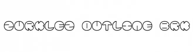 Zurklez Outline BRK  Descarca Fonturi Gratis