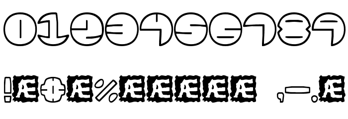 Zurklez Outline BRK Fuentes OTROS CHARS
