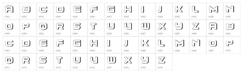 Zusatzstoffe SemiBold Character Map