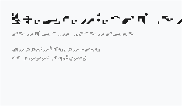 zuptype_pica Regular Business Card