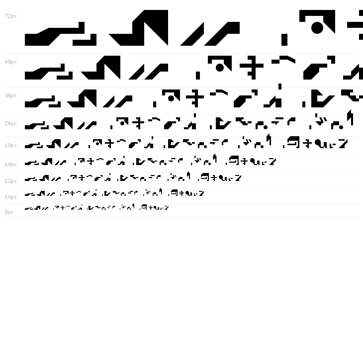 zuptype_pica Regular Waterfall