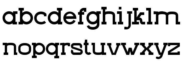 ZVIRO_DEMO1 Font LOWERCASE