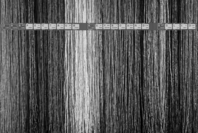 ZX-Spectrum Keyboard Solid Schriftart examples