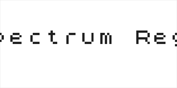 ZX Spectrum Regular Logo