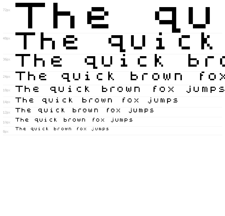 ZX Spectrum Regular Waterfall