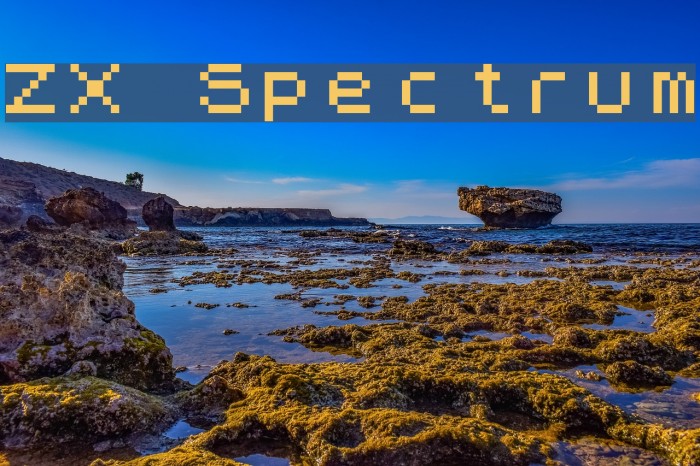 ZX Spectrum Fuentes examples