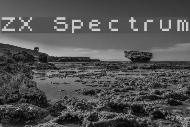 ZX Spectrum Font examples