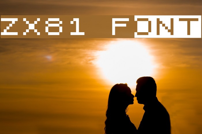 ZX81 Font examples
