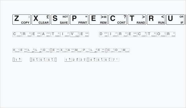 ZXSpectrum Business Card