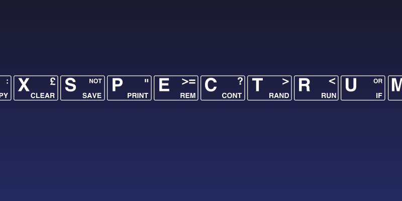 ZXSpectrum Social Header