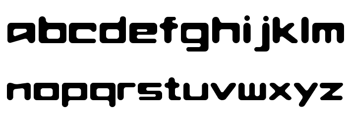 zxr Font LOWERCASE