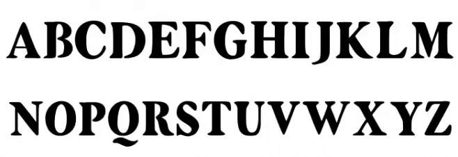 Zyain Medium Schriftart Groß