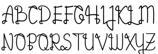 Zyamatyca Schriftart Groß