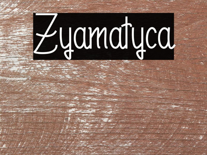 Zyamatyca Example 1