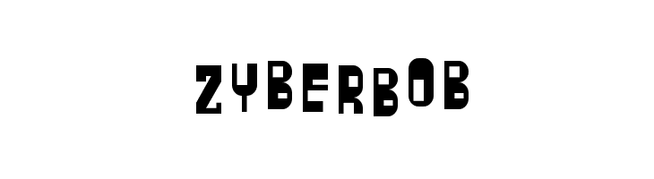 ZyberBob  नि: शुल्क फ़ॉन्ट्स डाउनलोड