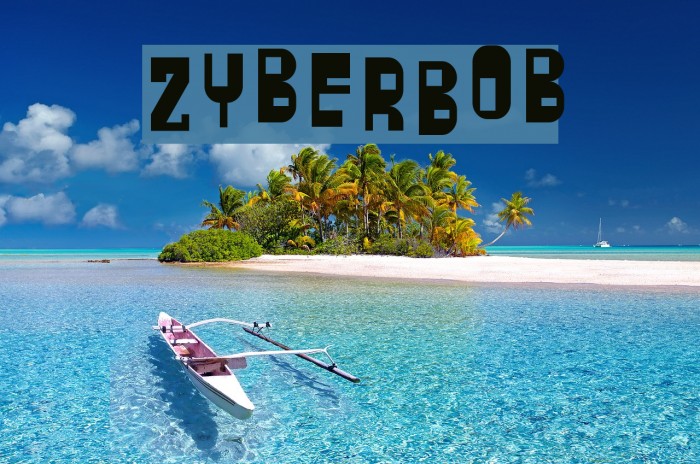 ZyberBob Font examples