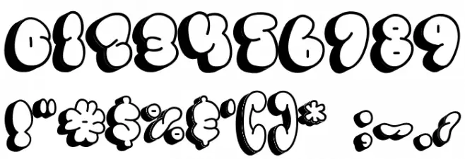 Zybo Pop Deco Deco Fuentes OTROS CHARS