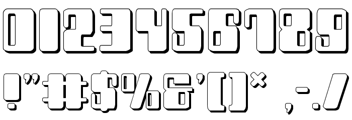 Zyborgs 3D Polices AUTRES CHARS