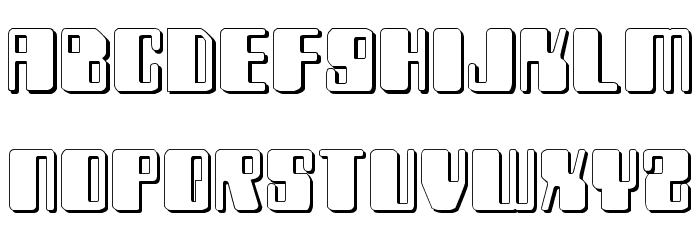 Zyborgs 3D Polices MINUSCULES