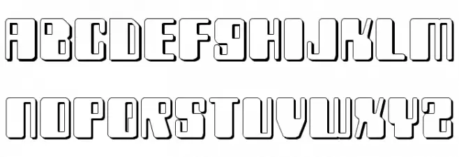 Zyborgs 3D Polices MINUSCULES