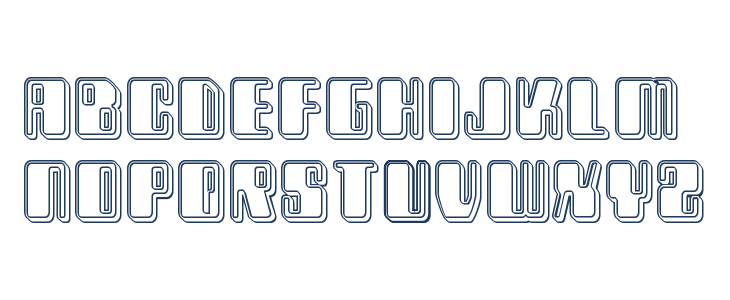 Zyborgs Engraved Lowercase