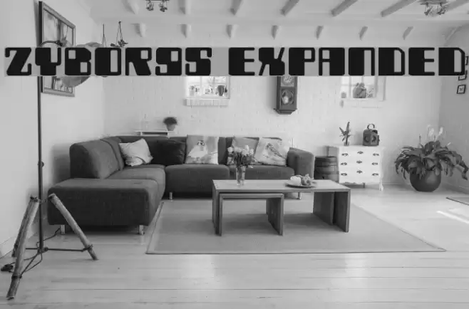 Zyborgs Expanded フォント examples