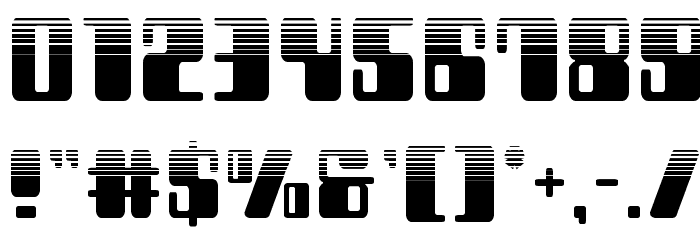 Zyborgs Halftone Font OTHER CHARS