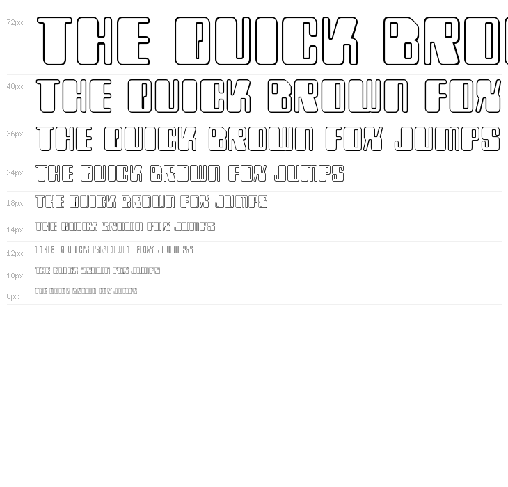 Zyborgs Outline Waterfall