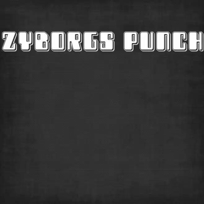 Zyborgs Punch Font examples