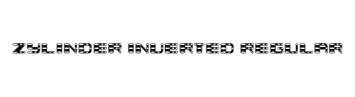 Zylinder Inverted Regular  Frei Schriftart Herunterladen