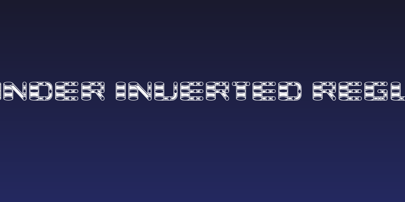 Zylinder Inverted Regular Social Header