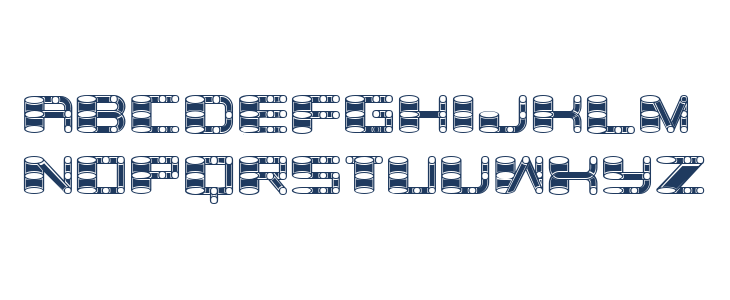 Zylinder Inverted Regular Lowercase