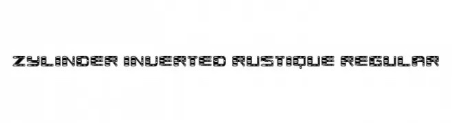 Zylinder Inverted Rustique Regular  لخطوط تنزيل