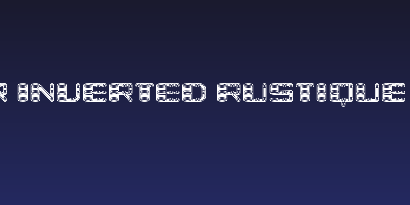 Zylinder Inverted Rustique Regular Social Header