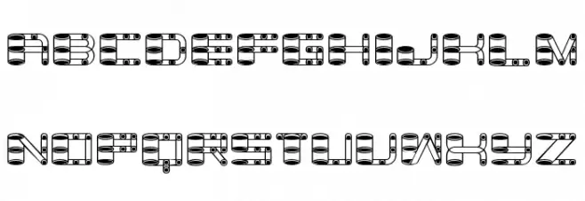 Zylinder Regular 字体 小写