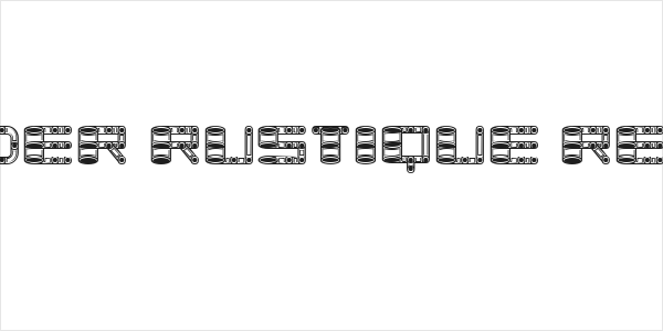 Zylinder Rustique Regular Logo