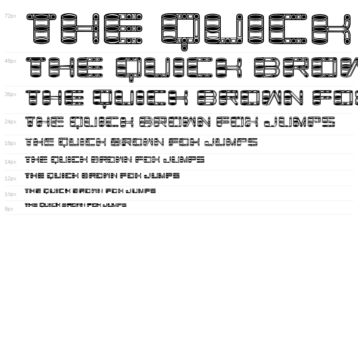 Zylinder Rustique Regular Waterfall