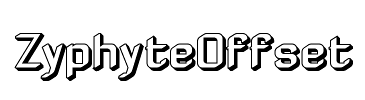 ZyphyteOffset Font