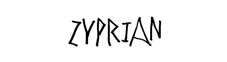 Zyprian  Descarca Fonturi Gratis