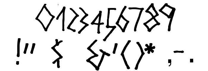 Zyprian Font OTHER CHARS