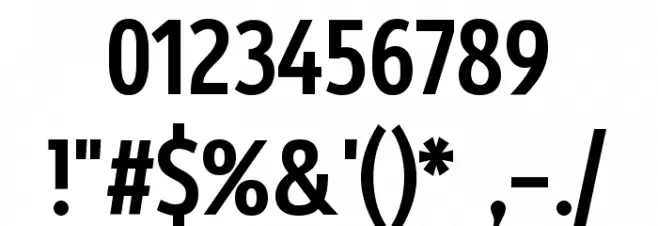 Zyxali Font OTHER CHARS