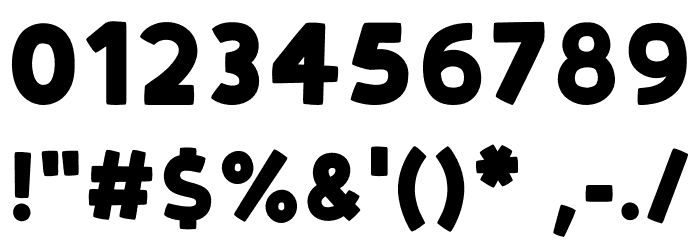 Zyzol Font OTHER CHARS