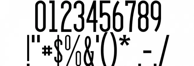 Zzyzx Font OTHER CHARS