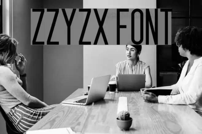Zzyzx Font examples